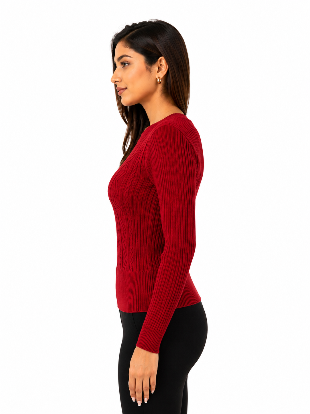 Knitwear Unique Soft -MAHROON